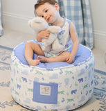 Lions Tigers and Bears Animal Ottoman