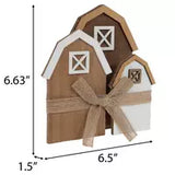 Barn Trio Wood Sitter