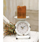 Farmhouse White Distressed Scale