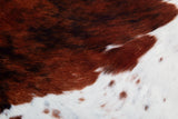 White Belly Faux Cowhide Print Rug