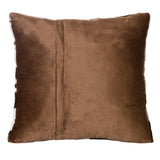 Cowhide Faux Fur Throw Pillow