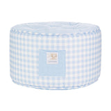 Buckhead Blue Gingham Ottoman