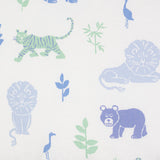Lions Tigers and Bears Animal Ottoman