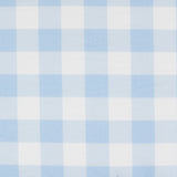 Buckhead Blue Gingham Ottoman