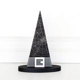 Cobweb Wooden Witch Hat