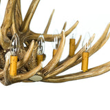 Mule Deer 9 Antler Chandelier