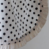 Black Polka Dot Apron