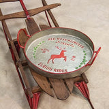 Reindeer Metal Tray