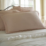 Hudson Petal Pink Matelasse