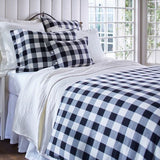 Black and White Buffalo Check Duvet