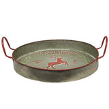 Reindeer Metal Tray