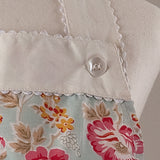 Pale Blue Floral Apron