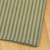 Green Ticking Dish Towel