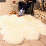 Six Pelt Sheepskin Rug